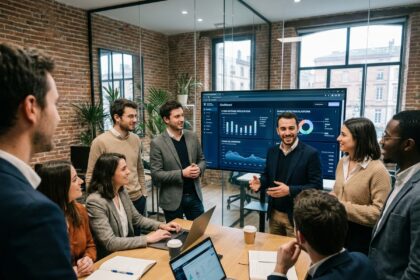 Groupe de jeunes professionnels en cybersecurite a Toulouse